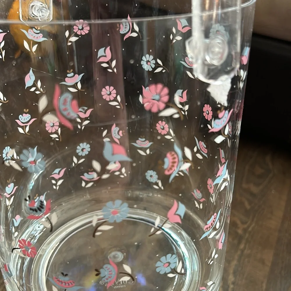 VINTAGE CULVER SIGNED ACRYLIC ICE‎ BUCKET w/LID